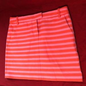 J Crew stripe skirt size 0